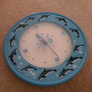Dolphin Wall Clock